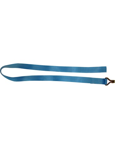 SANGLE D'ARRIMAGE CROCHET SIMPLE SANS CLIQUET