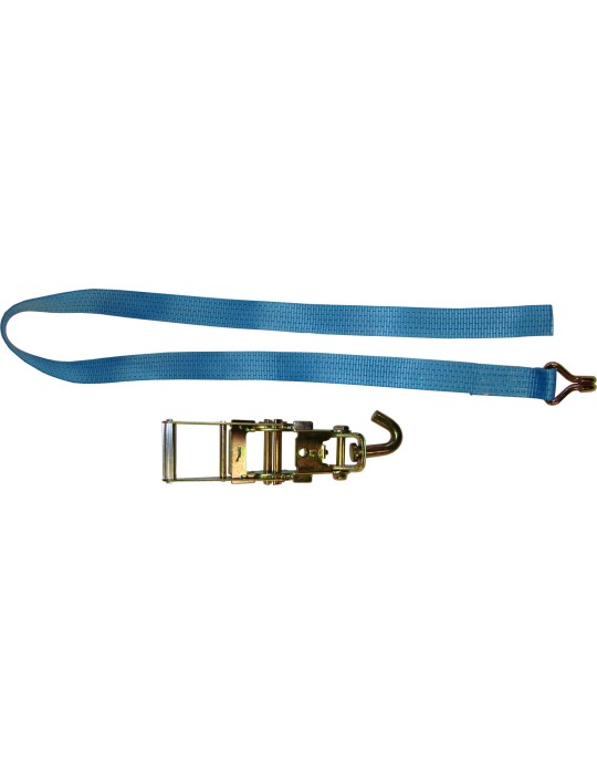 SANGLE D'ARRIMAGE CROCHET SIMPLE AVEC CLIQUET