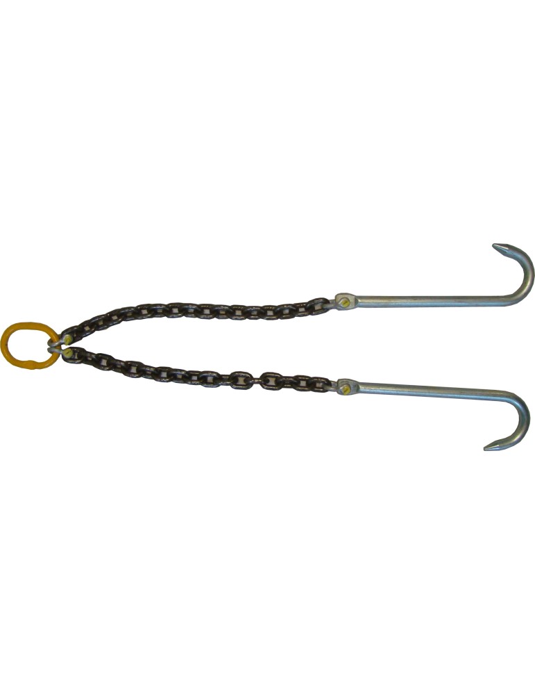 CROCHET J AVEC CHAINE COURTE