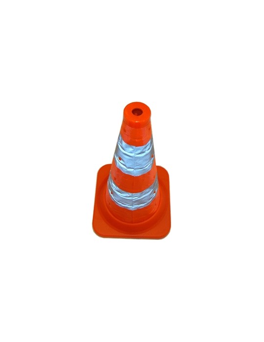 cone de signalisation pliant 500 mm