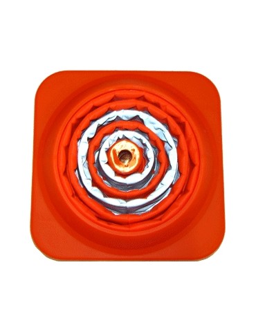 cone de signalisation pliant 500 mm 2