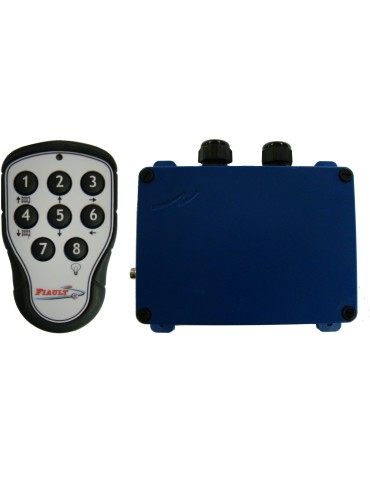 RADIOCOMMANDE TELERADIO 8 FONCTIONS PLATEAU HYDRAU.