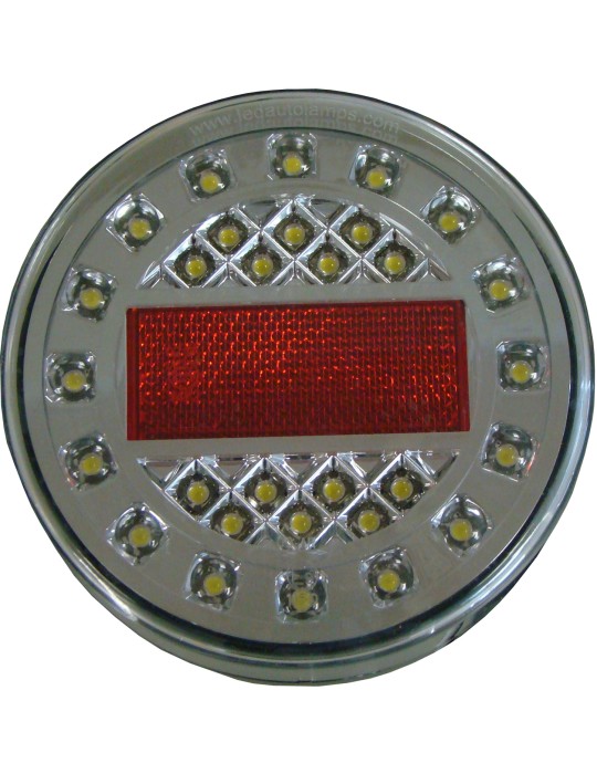 FEU DE POSITION ARRIÈRE ROUGE ROND A LEDS