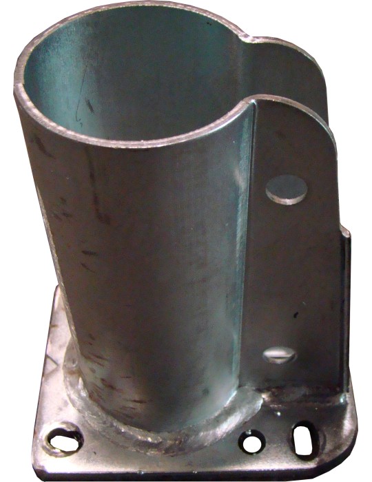 Fixation tube zingué à visser pour BAE latérale Takler Fixation tube zingué à visser pour BAE latérale Takler