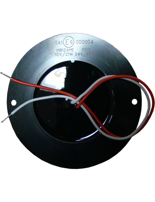 FEU A ÉCLATS ORANGE 12 LEDS 10V A 110V