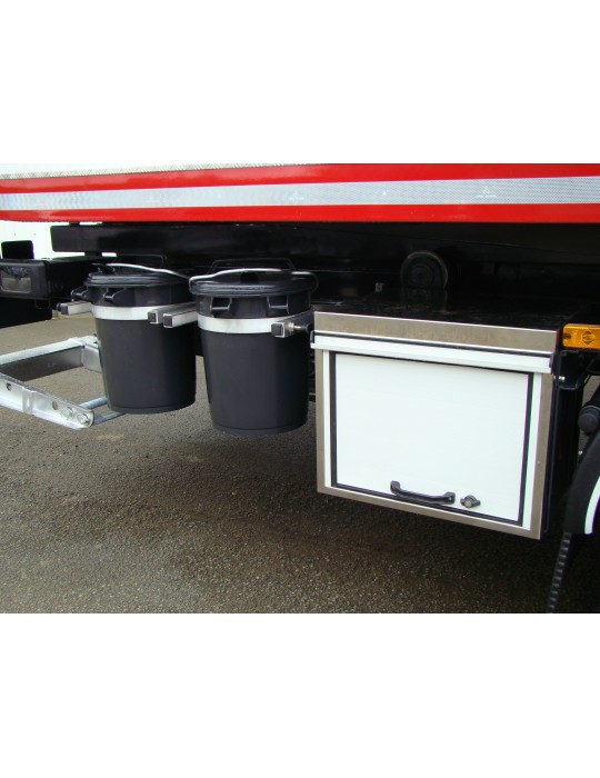 COFFRE INOX A RIDEAU LARGEUR 600