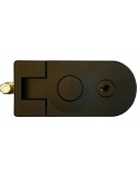 VERROU DE PORTE ÉTANCHE NOIR