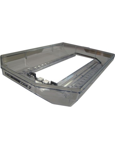 CAPOT INFERIEUR CRISTAL RAMPE LUMINEUSE MX7040 CODE 3 455MM 2