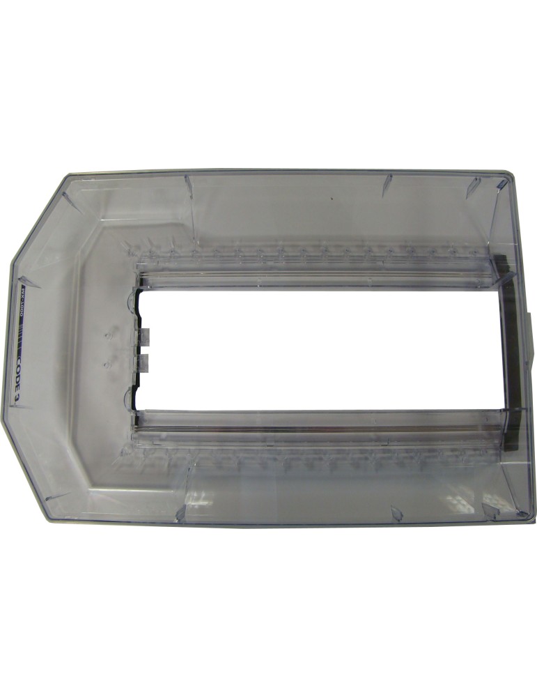 CAPOT INFERIEUR CRISTAL RAMPE LUMINEUSE MX7040 CODE 3 455MM