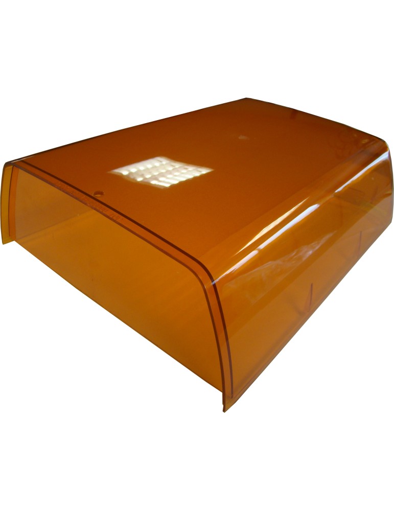 CAPOT ORANGE COTE RAMPE LUMINEUSE OPTIMAX 425MM